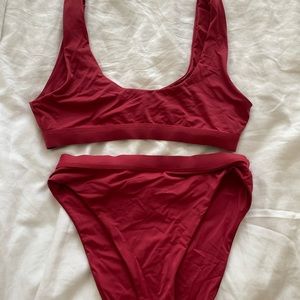 High-Leg High-waisted Bikini